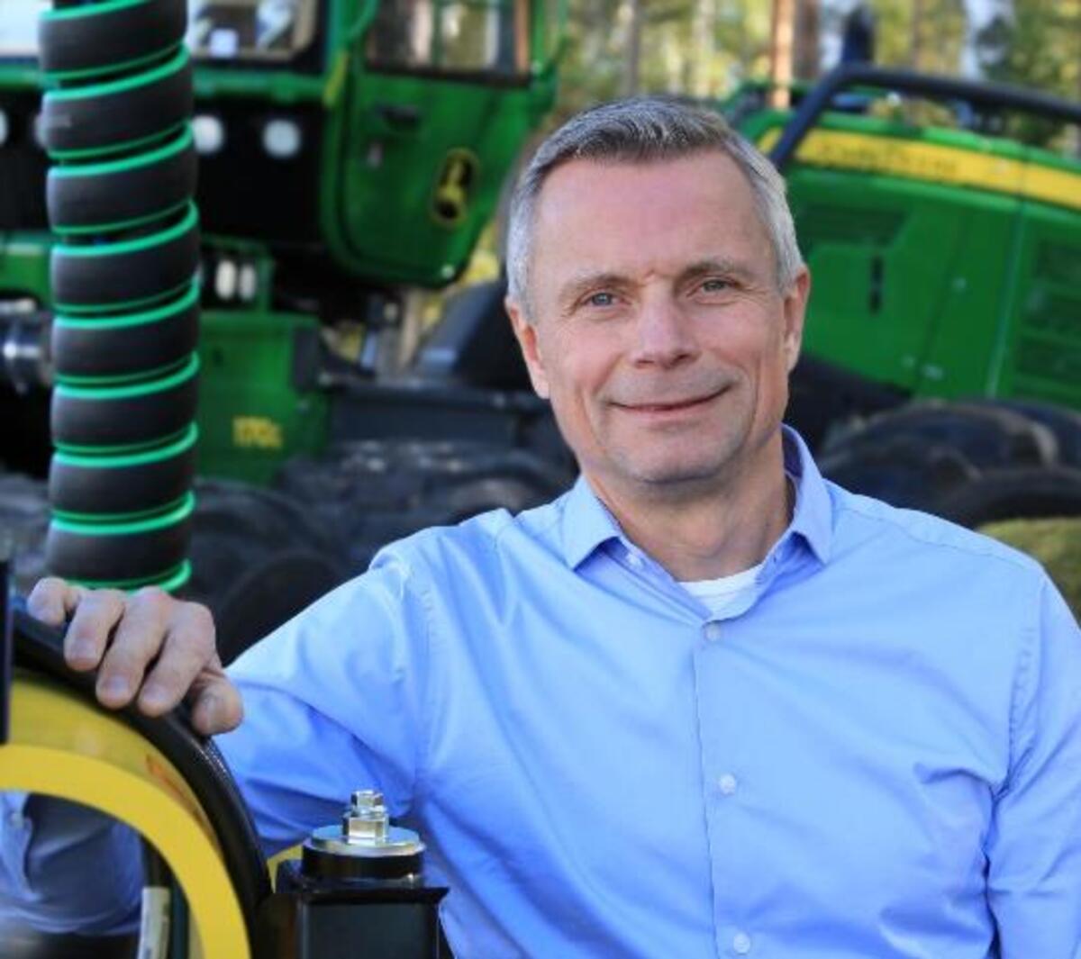 Henrik Johansson, Country Manager John Deere forestry